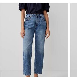 Ann Taylor Blue Straight Leg Jeans